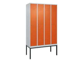 locker voor scheiding van kleding,HxBxD 2120x1200x500mm,4vak - 1