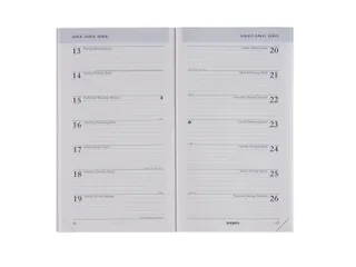 Agendavulling 2027 Brepols Breplan 7dagen/1pagina - 3