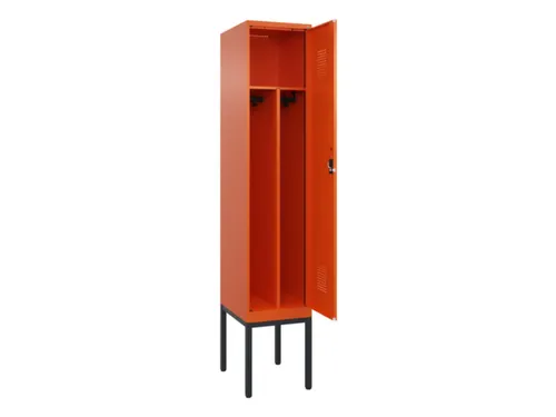 locker voor scheiding van kleding,HxBxD 2120x400x500mm,1vak