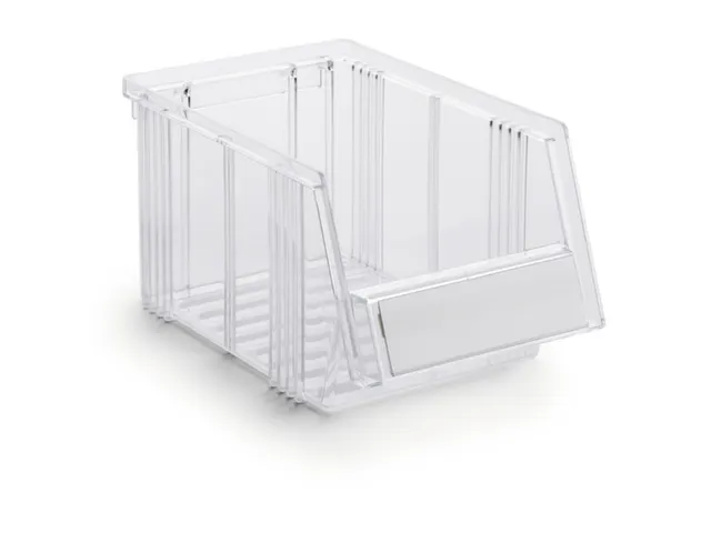 Bacs À Bec Transparents Hxlxp 130X149X250Mm Polystyrène Ouverture De