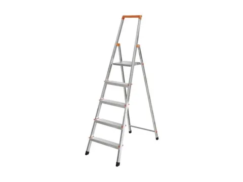 Lichte Boktrappen Aluminium Platform Bxd 25x25cm 5treden H 1,05m