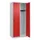 locker,HxBxD 1850x800x500mm,2vak,vak B 400mm,draaigrendel