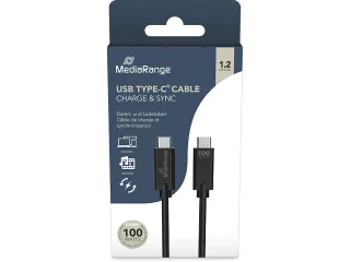 Usb-C Oplaadkabel 1,2m MRCS214 zwart - 1