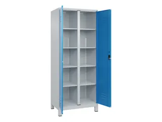 wasgoedverdeelkast,HxBxD 1950x800x500mm,vak B 400mm,cilinderslot - 2