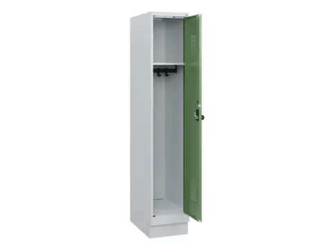 schoollocker,HxBxD 1630x300x500mm,1vak,vak B 300mm,draaigrendel,sokkel