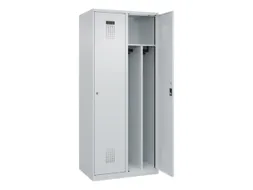 locker voor scheiding van kleding,HxBxD 1850x800x500mm,2vak