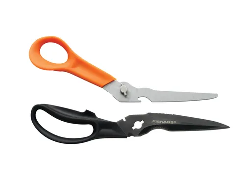 Schaar Fiskars Cuts+More Titanium multifunctioneel zwart