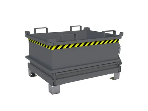 mini-bodemklepcontainer,HxLxB 625x800x1000mm,0,24m³,inrijbeugel,staal