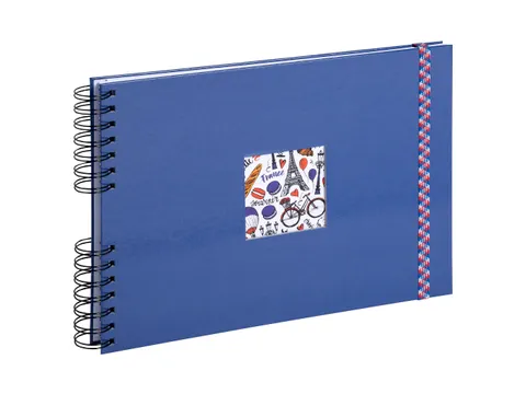 Fotoalbum Spiraal 50p 32 x22 French'Class Blauw