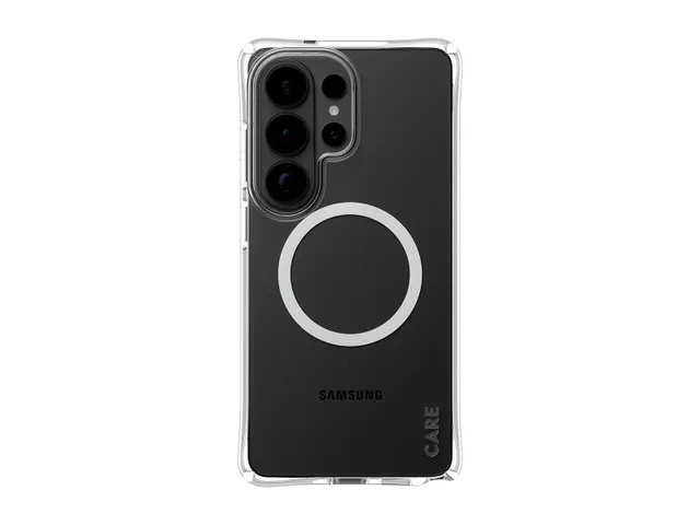 PanzerGlass CARE by Samba Case Transparent w. White Qi Samsung G