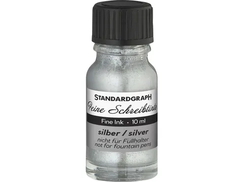 Kalligrafieinkt Inkt Standardgraph 10ml zilver
