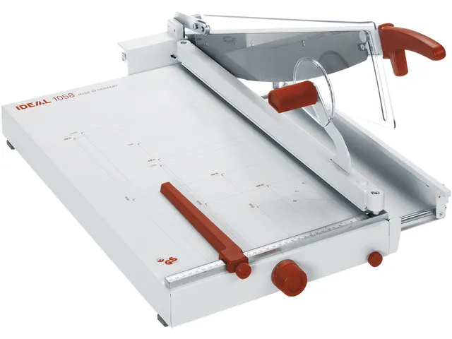 Snijmachine A3 Ideal 1058 58cm Mes Handaandruk