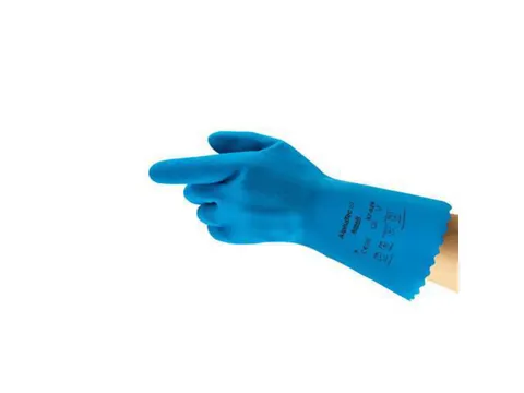 Gants chimiques en latex Ansell AlphaTec 87-029, taille 8, les 120 pai