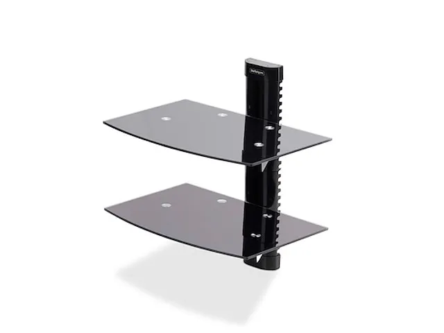 Dubbele Hangende Wandplanken voor Audio/Video Apparatuur