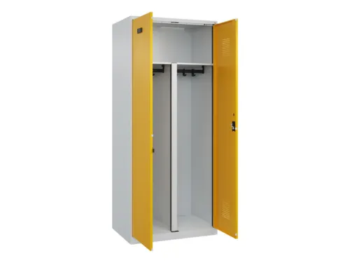 PBM-locker,HxBxD 1850x800x500mm,2vak,vak B 400mm,cil.-slot