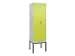 locker voor scheiding van kleding,HxBxD 2120x600x500mm,2vak
