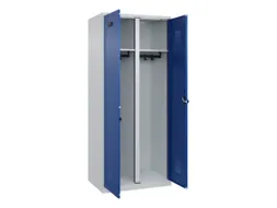 locker voor scheiding van kleding,HxBxD 1850x800x500mm,2vak