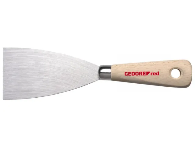 R93400060 Spatel breedte 60mm houten handvat met gat