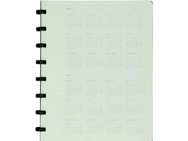 Atoma Meetingbook, Ft A5, Zwart, Geruit 5mm