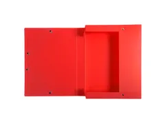 Klasseerdoos OPAK PP rug 40mm rood