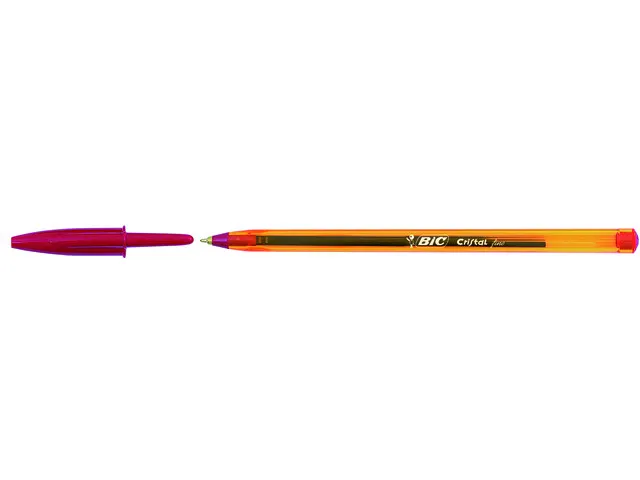 BIC CRISTAL Pointe fine Rouge