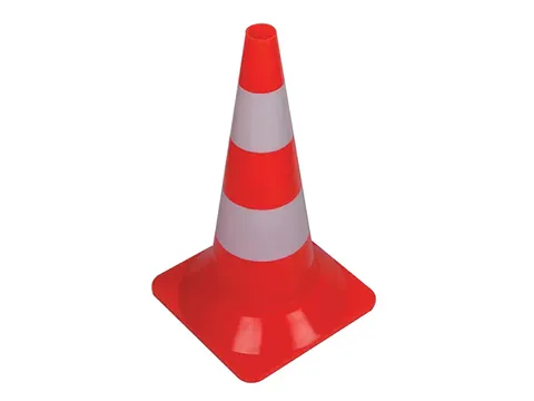 Afbakeningskegel 50cm Rood Wit