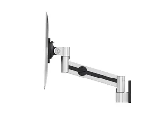 Monitor beugel met arm voor 1 scherm muurbevestiging Zilver 21-27 inch - 3