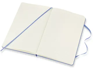Notitieboek Moleskine large 130x210mm lijn hard cover hydrangea blue - 4