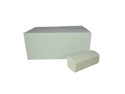 Handdoek 21x25cm Z-Vouw Wit 2-laags 3200 Stuks