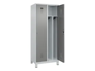locker voor scheiding van kleding,HxBxD 1950x800x500mm,2vak - 1