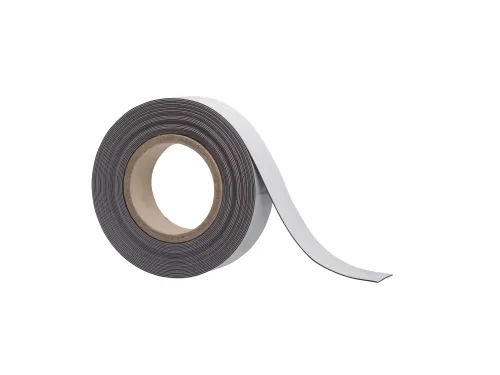 Magneetband beschrijf- en wisbaar MAUL 10mx50mmx1mm wit