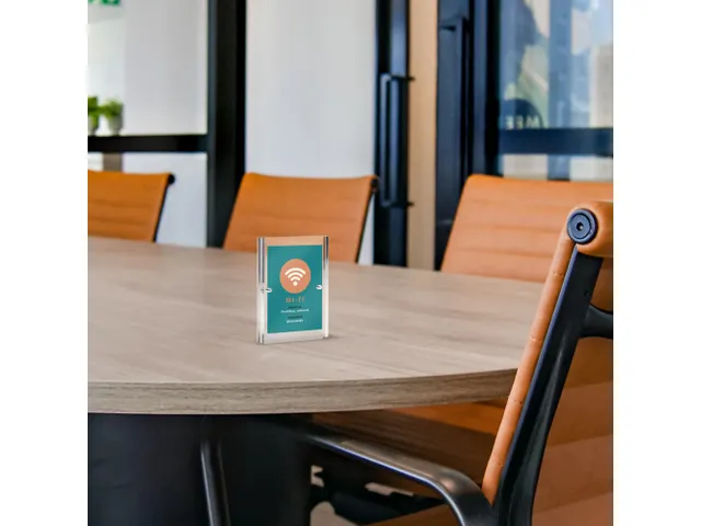 Europel Kaarthouder Luxe A7 Acryl