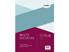 Showtas Multo 23-gaats Pp nerf 0.08mm A3 Formaat Landscape