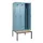 locker met bank,voor scheiding van kleding,HxBxD 2120x900x815mm,3vak