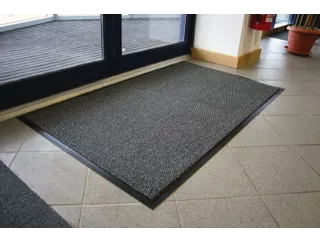 schoonloopmat,HxLxB 7x1800x1200mm,zwart/staal - 2