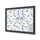 Vitrinekast mededelingenbord Outdoor 18xA4 met gasveer Antraciet