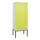 Z-garderobekast,HxBxD 2120x800x500mm,vak B 200/400mm,cil.-slot