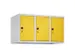 opzetkast,v. locker,3vak.,vak B 300mm,HxBxD 500x900x500mm,draaigrendel