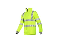 Sioen Bindal hi-viz sweater, fluo geel, maat XL, per stuk