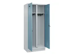 locker voor scheiding van kleding,HxBxD 1950x800x500mm,2vak
