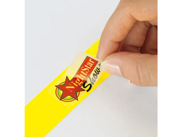 Evenementenbandjes Sigel 255x25mm wit 120 stuks