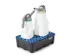 bac de rétention,p. bidons,vol. rétention 30l,HxlxP 180x592x400mm