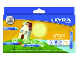Waskrijt LYRA Lyrax Wax Giants 12 kleuren