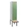 locker met bank,HxBxD 1950x400x815mm,1vak,vak B 400mm,cil.-slot