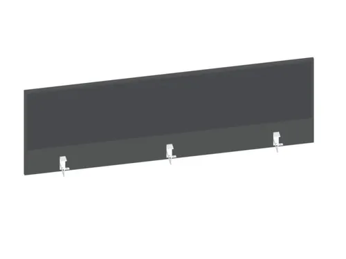 baliepaneel bureau aanbouw achter MS-donkergrijs antraciet 1600mm