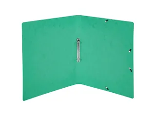 Ringmap Elast. glans karton 2R 15mm groen - 1