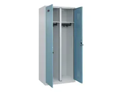 locker voor scheiding van kleding,HxBxD 1850x800x500mm,2vak