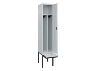 locker voor scheiding van kleding,HxBxD 2120x400x815mm,1vak - 2