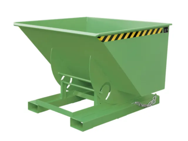 kiepbak,HxLxB 1070x1420x1560mm,1m³,draagverm. 1000kg,RAL6011