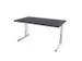 In hoogte verstelbaar bureau,HxBxD 720-840x1400x800mm,CC-zwart